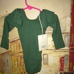 Kyte BABY Forest Green Kids Bodysuit